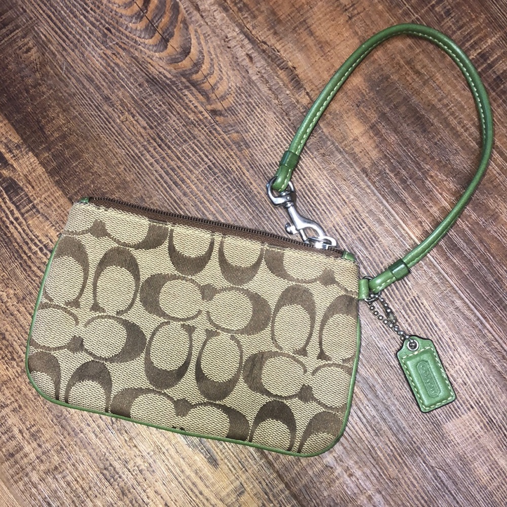 Coach wristlet